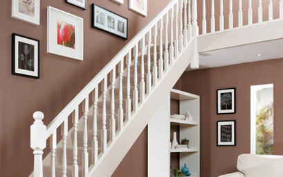 White Primed Stair Parts Stair Parts Online Spindles