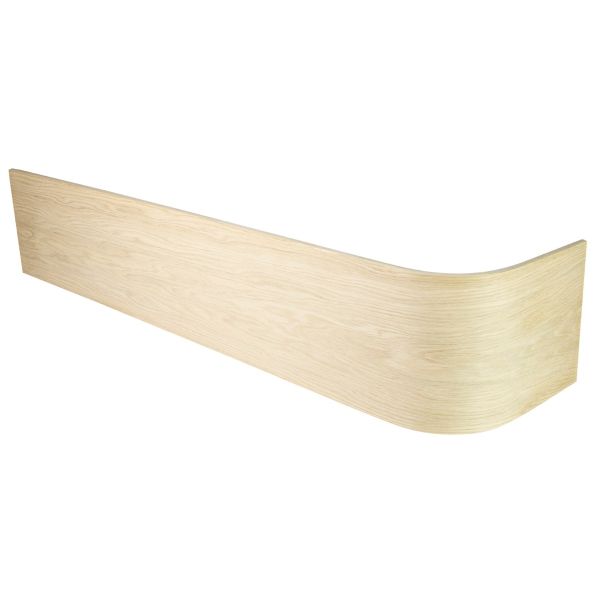 Oak Faced Bullnose Riser 200mm Rise