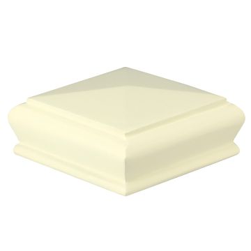 White Primed Pyramid Cap 90mm