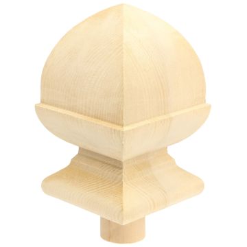 Hemlock Square Acorn Cap 90mm