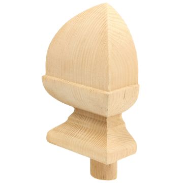 Hemlock Square Acorn Cap 90mm Half