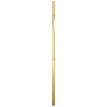 Pine Complete Newel Post 1430mm x 90mm Half