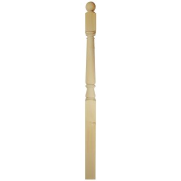 Pine Complete Newel Post 1520mm x 82mm