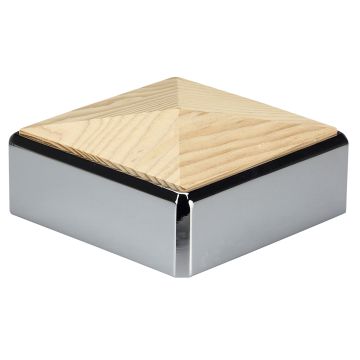 Forge Chrome & Hemlock 90mm Cap