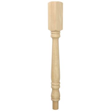Oak Plain Newel Post 82mm - Discontinued