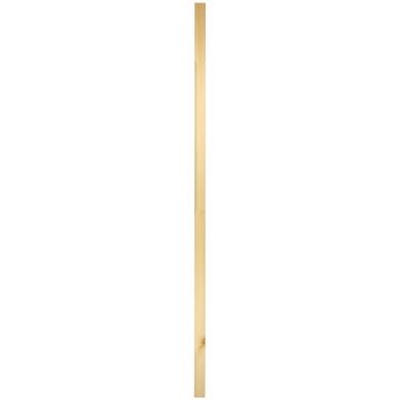 Pine Stop Chamfered Newel Post 1490mm x 90mm Half