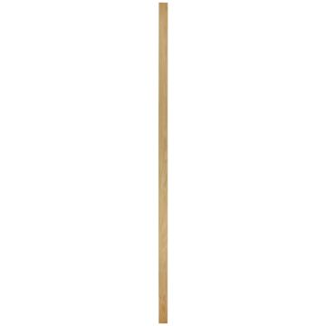 Oak Plain (Square) Newel Post Half