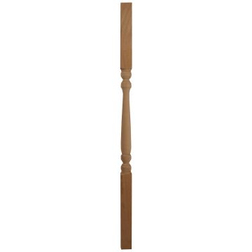 Dark Hardwood Colonial Spindle