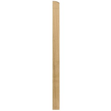 Oak Newel Base 500mm x 90mm Half