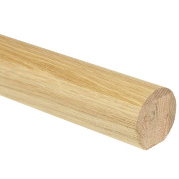 Oak Round Mopstick Handrail 4200mm