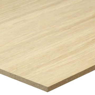 Oak MDF String Cladding Sheet 2400mm x 300mm x 6mm 3Pack