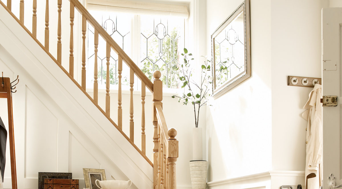 Making the most of the windows alongside your staircase