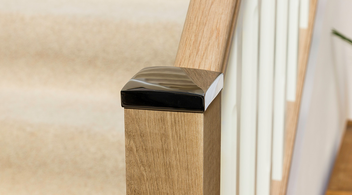 chrome metal staircases