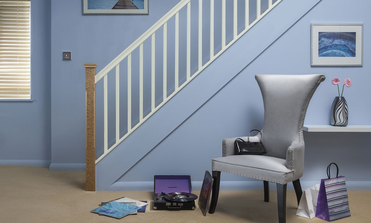 Summer colour for your staircase and surrounding spaces