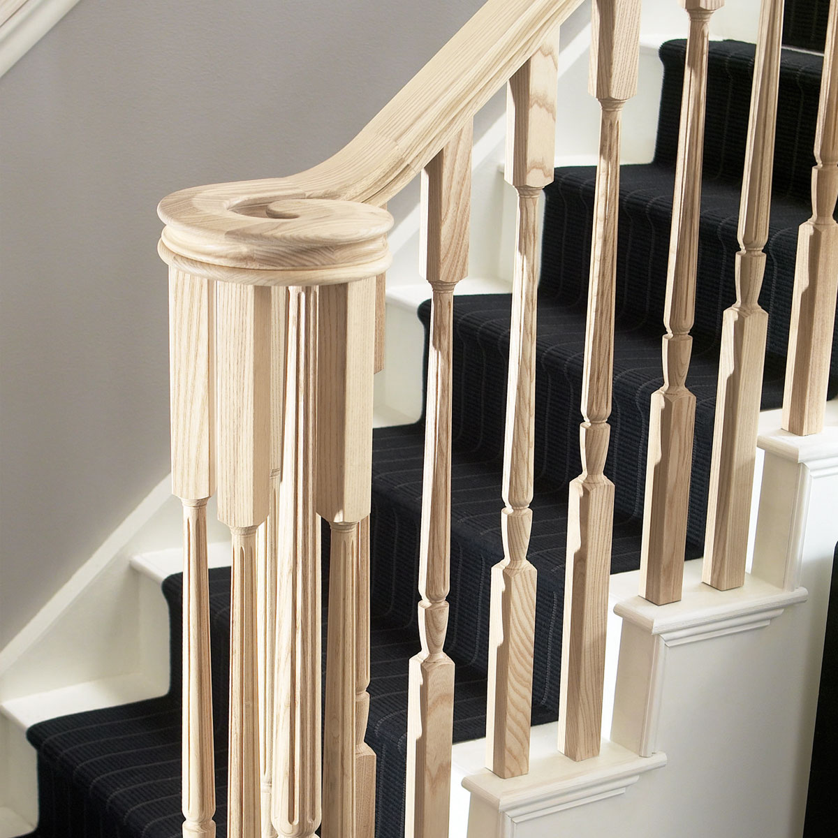 Use amazing ash to transform your staircase