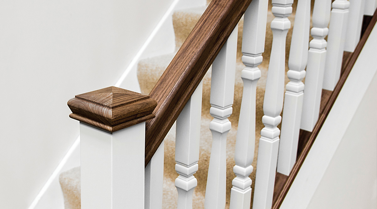 Wonderful walnut and the stunning impact it can have on a household and staircase